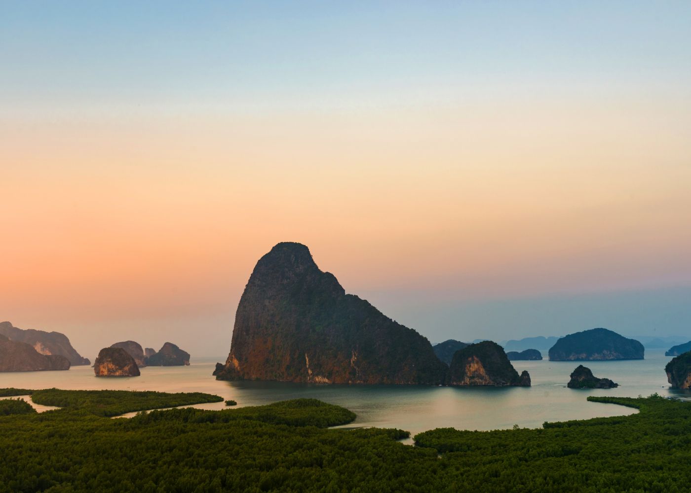 The beauty of Thailand as portrayed in The White Lotus.