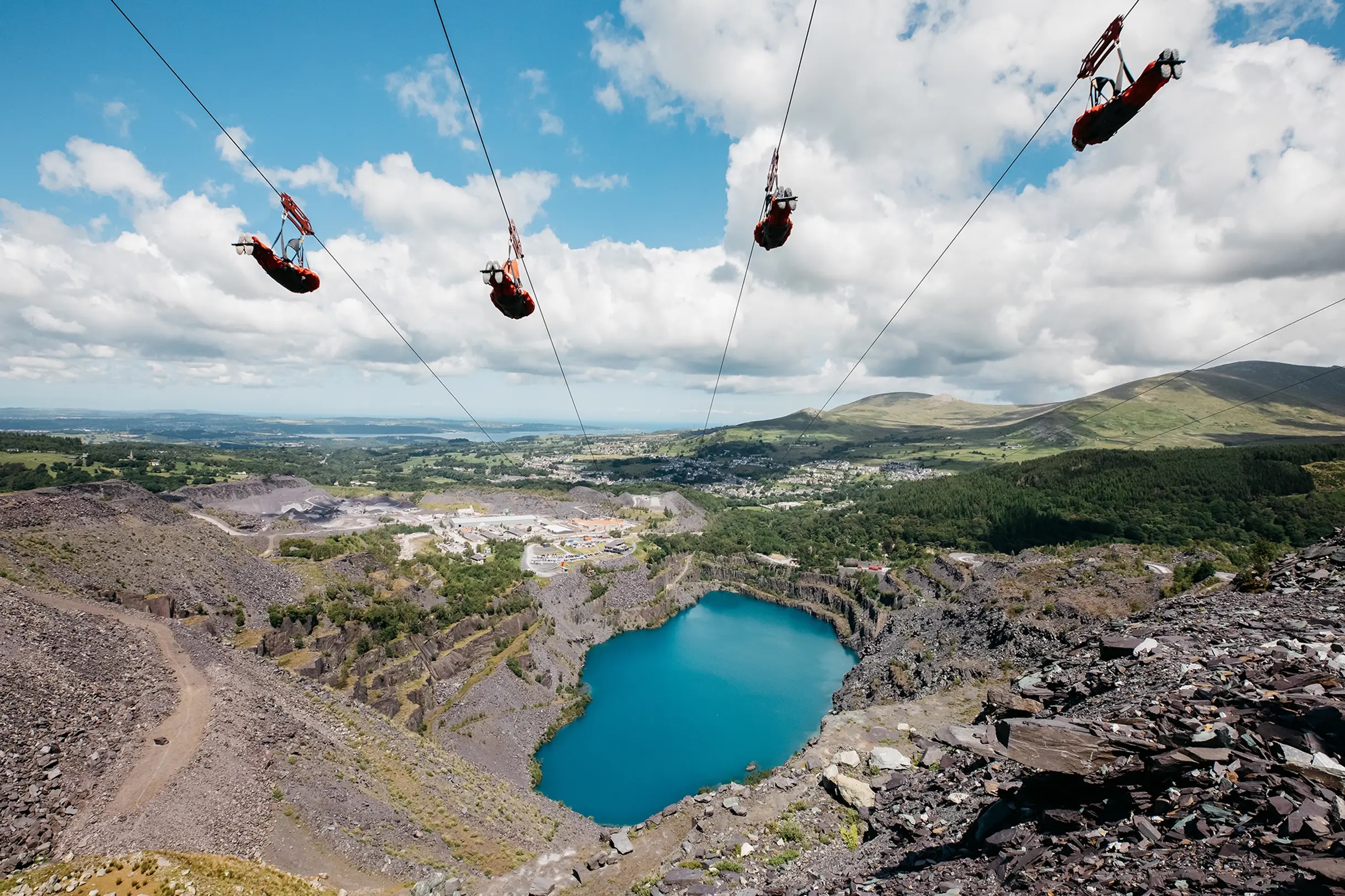 Zip Line in Wales