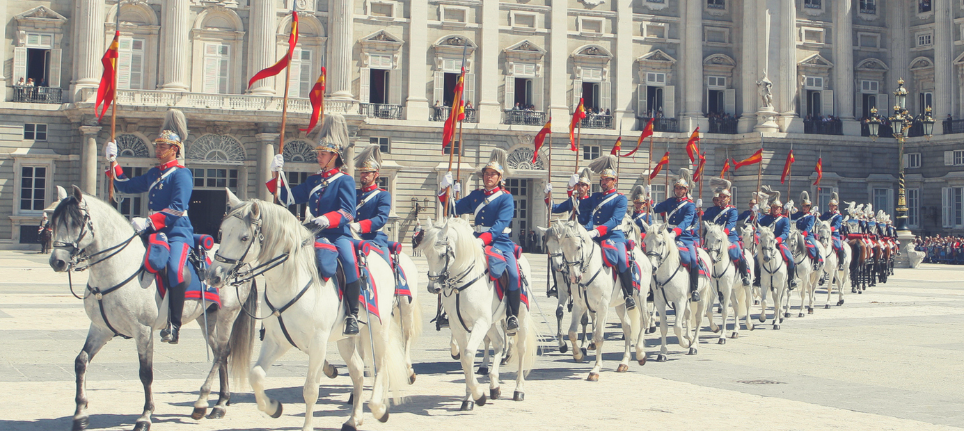 Royal Palace Madrid with kids