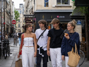 Teenagers in Paris