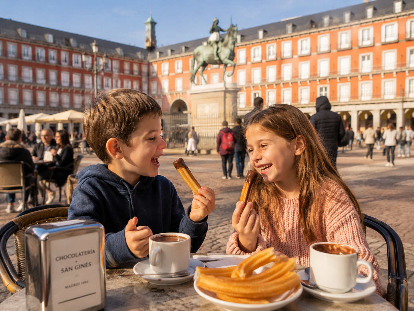 Churros in Madrid, Spain